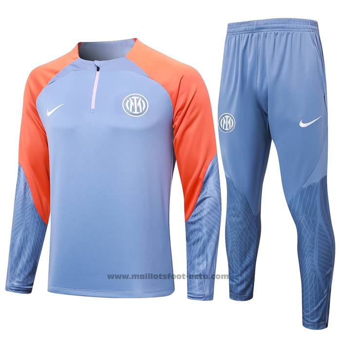 Ensemble Survetement Sweat Inter Milan 24-25 Gris